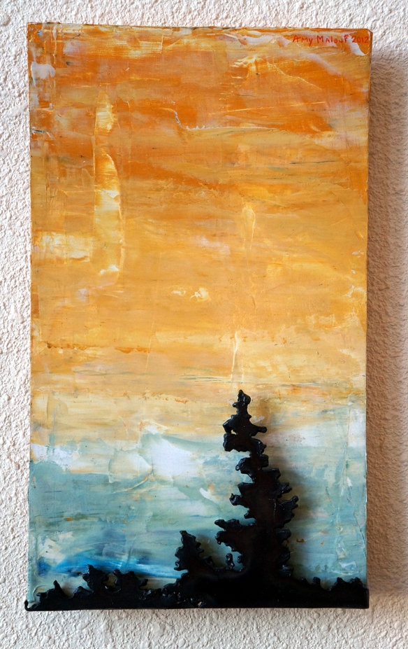 "Yellow Sky Spruce", 8x13 Amy Malouf $50.00